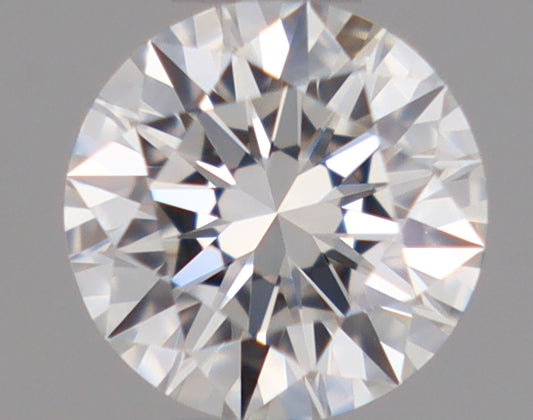 Natural Mined ROUND Diamond - 0.34 Carats, F Color, VS1 Clarity - Timeless Beauty and Exceptional Brilliance - GIA Certified