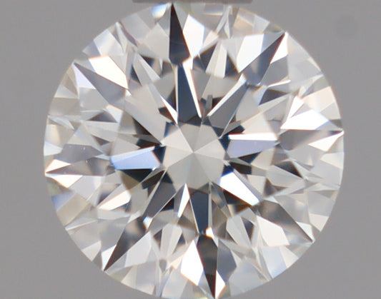 Natural Mined ROUND Diamond - 0.51 Carats, I Color, VS1 Clarity - Timeless Beauty and Exceptional Brilliance - GIA Certified