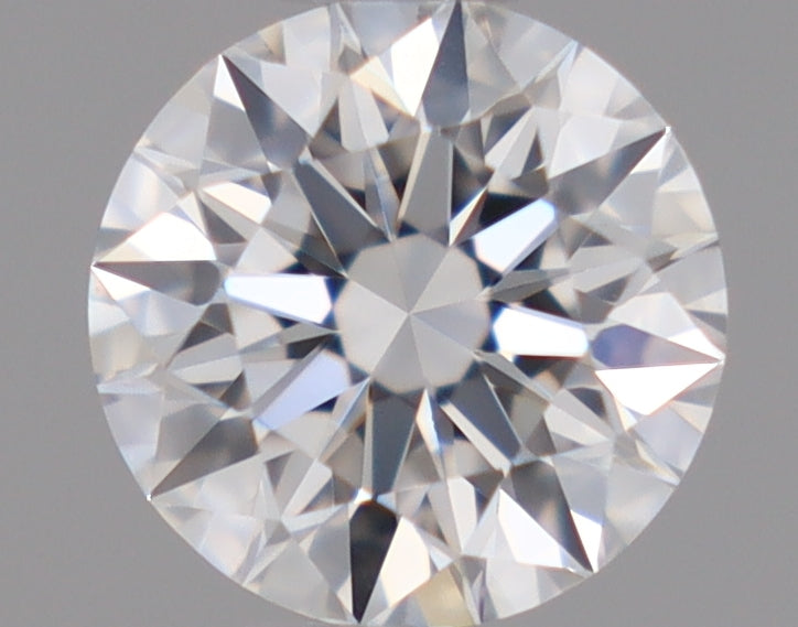 Natural Mined ROUND Diamond - 0.4 Carats, D Color, VVS1 Clarity - Timeless Beauty and Exceptional Brilliance - GIA Certified