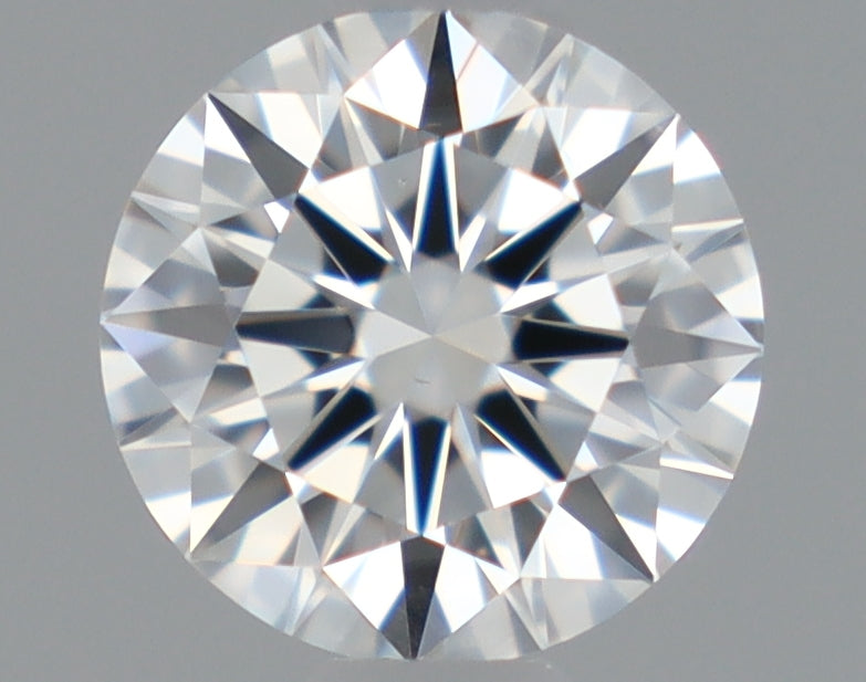 Natural Mined ROUND Diamond - 0.45 Carats, F Color, VS2 Clarity - Timeless Beauty and Exceptional Brilliance - GIA Certified