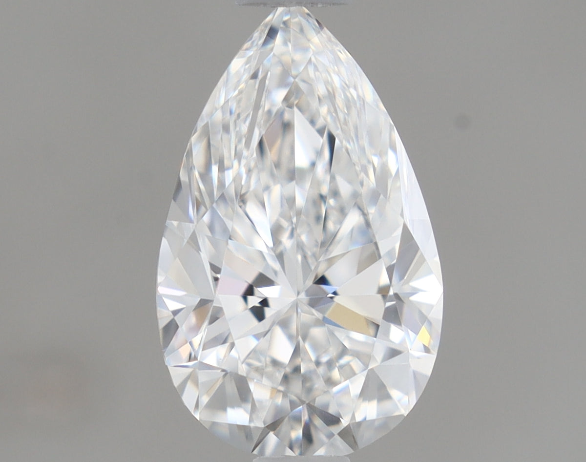 Natural Mined PEAR Diamond - 0.86 Carats, E Color, VS1 Clarity - Timeless Beauty and Exceptional Brilliance - GIA Certified