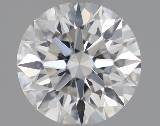 Natural Mined ROUND Diamond - 0.57 Carats, E Color, VS1 Clarity - Timeless Beauty and Exceptional Brilliance - GIA Certified