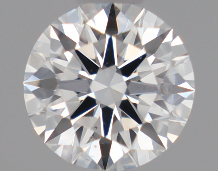 Natural Mined ROUND Diamond - 0.37 Carats, E Color, SI1 Clarity - Timeless Beauty and Exceptional Brilliance - GIA Certified