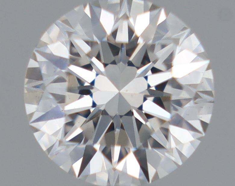 Natural Mined ROUND Diamond - 0.52 Carats, H Color, VS1 Clarity - Timeless Beauty and Exceptional Brilliance - GIA Certified