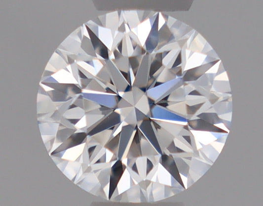 Natural Mined ROUND Diamond - 0.29 Carats, D Color, VVS2 Clarity - Timeless Beauty and Exceptional Brilliance - GIA Certified