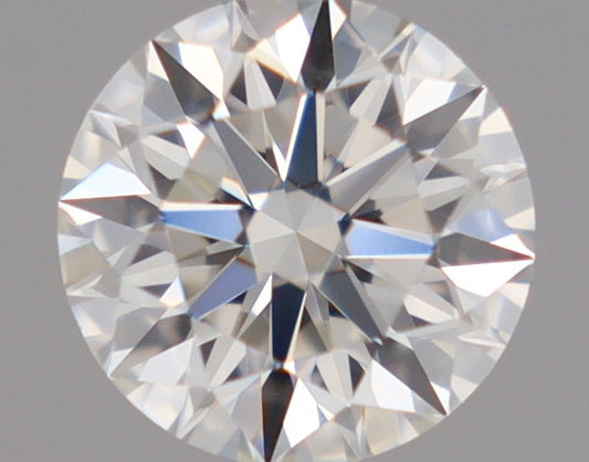 Natural Mined ROUND Diamond - 0.4 Carats, H Color, VS1 Clarity - Timeless Beauty and Exceptional Brilliance - GIA Certified