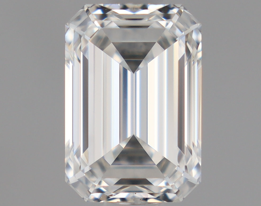 Natural Mined EMERALD Diamond - 1.02 Carats, G Color, VVS2 Clarity - Timeless Beauty and Exceptional Brilliance - GIA Certified