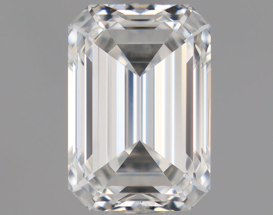 Natural Mined EMERALD Diamond - 1.02 Carats, G Color, VVS2 Clarity - Timeless Beauty and Exceptional Brilliance - GIA Certified