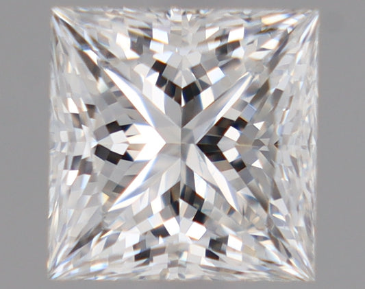 Natural Mined PRINCESS Diamond - 0.81 Carats, F Color, VS1 Clarity - Timeless Beauty and Exceptional Brilliance - GIA Certified