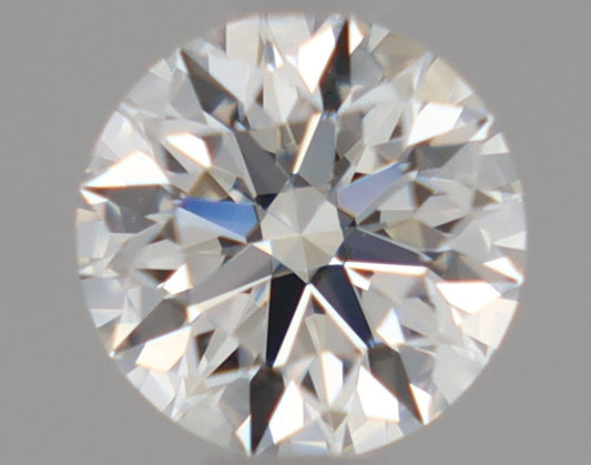 Natural Mined ROUND Diamond - 0.35 Carats, F Color, VVS1 Clarity - Timeless Beauty and Exceptional Brilliance - GIA Certified