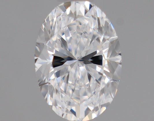 Natural Mined OVAL Diamond - 0.5 Carats, D Color, VVS1 Clarity - Timeless Beauty and Exceptional Brilliance - GIA Certified