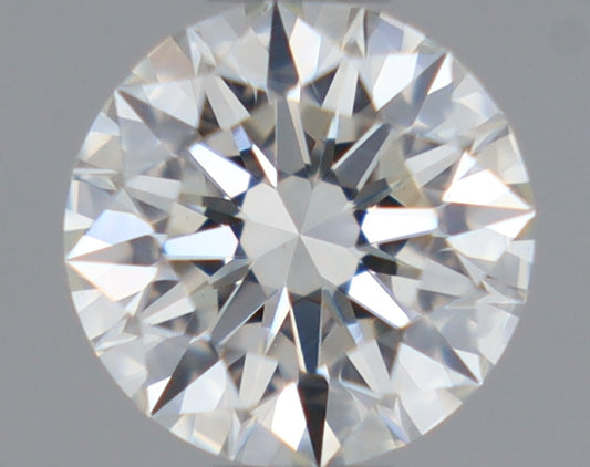 Natural Mined ROUND Diamond - 0.5 Carats, I Color, VS1 Clarity - Timeless Beauty and Exceptional Brilliance - GIA Certified