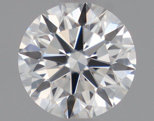 Natural Mined ROUND Diamond - 0.45 Carats, F Color, VS2 Clarity - Timeless Beauty and Exceptional Brilliance - GIA Certified