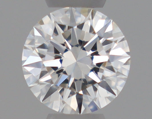Natural Mined ROUND Diamond - 0.25 Carats, E Color, IF Clarity - Timeless Beauty and Exceptional Brilliance - GIA Certified