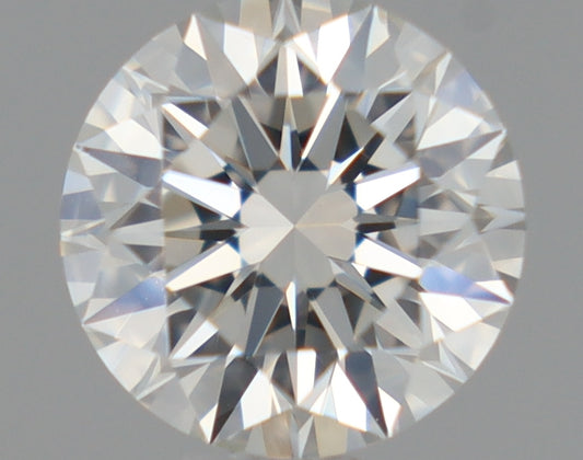 Natural Mined ROUND Diamond - 0.6 Carats, H Color, VS2 Clarity - Timeless Beauty and Exceptional Brilliance - GIA Certified