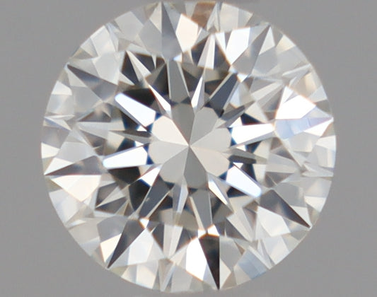 Natural Mined ROUND Diamond - 0.37 Carats, I Color, VS2 Clarity - Timeless Beauty and Exceptional Brilliance - GIA Certified