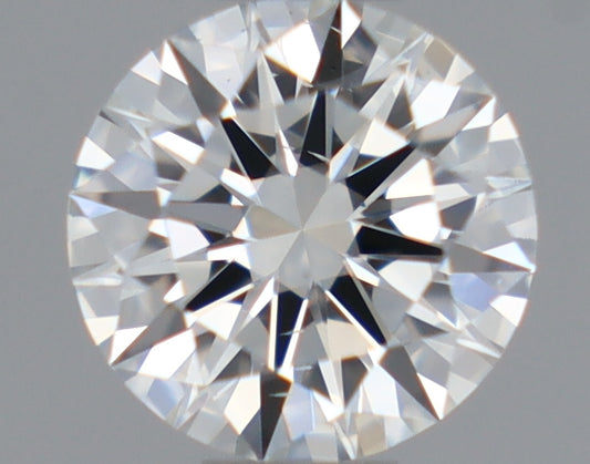 Natural Mined ROUND Diamond - 0.4 Carats, H Color, SI1 Clarity - Timeless Beauty and Exceptional Brilliance - GIA Certified