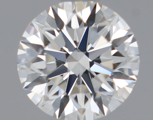 Natural Mined ROUND Diamond - 0.7 Carats, H Color, VS1 Clarity - Timeless Beauty and Exceptional Brilliance - GIA Certified