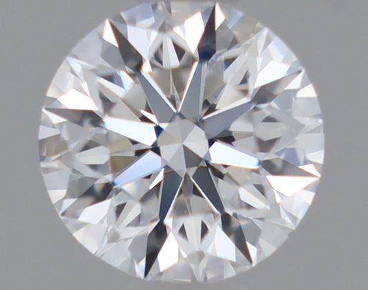 Natural Mined ROUND Diamond - 0.5 Carats, D Color, VS1 Clarity - Timeless Beauty and Exceptional Brilliance - GIA Certified