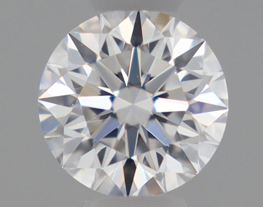 Natural Mined ROUND Diamond - 0.27 Carats, D Color, VVS1 Clarity - Timeless Beauty and Exceptional Brilliance - GIA Certified