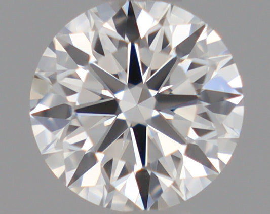Natural Mined ROUND Diamond - 0.37 Carats, F Color, SI1 Clarity - Timeless Beauty and Exceptional Brilliance - GIA Certified