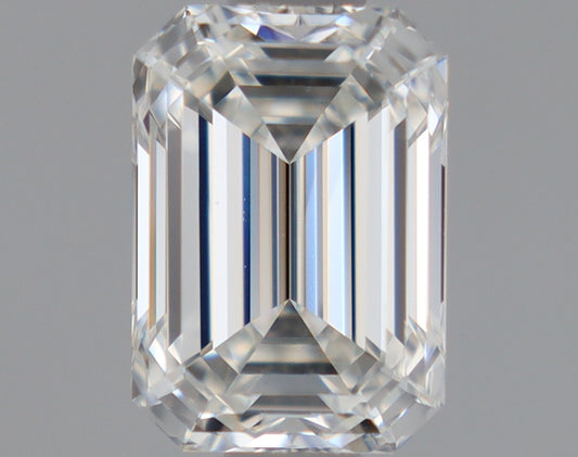 Natural Mined EMERALD Diamond - 1.01 Carats, H Color, VVS2 Clarity - Timeless Beauty and Exceptional Brilliance - GIA Certified