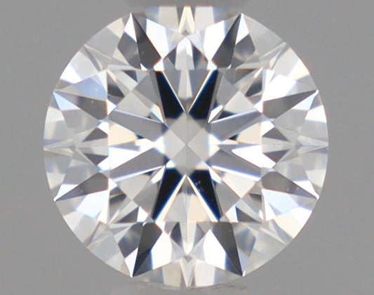 Natural Mined ROUND Diamond - 0.3 Carats, G Color, VVS2 Clarity - Timeless Beauty and Exceptional Brilliance - GIA Certified