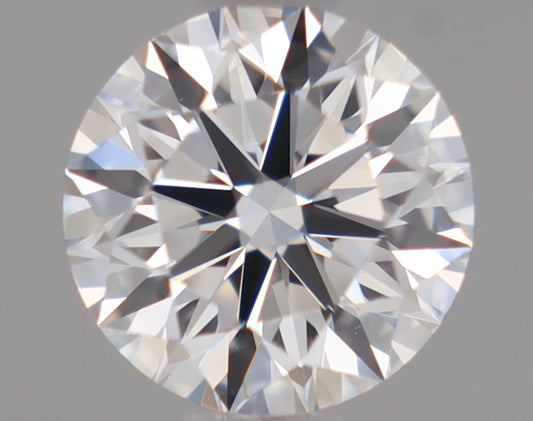 Natural Mined ROUND Diamond - 0.6 Carats, D Color, VVS1 Clarity - Timeless Beauty and Exceptional Brilliance - GIA Certified