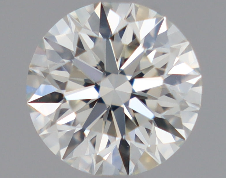 Natural Mined ROUND Diamond - 0.55 Carats, J Color, VVS1 Clarity - Timeless Beauty and Exceptional Brilliance - GIA Certified