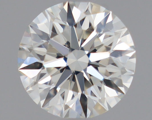 Natural Mined ROUND Diamond - 0.55 Carats, J Color, VVS1 Clarity - Timeless Beauty and Exceptional Brilliance - GIA Certified