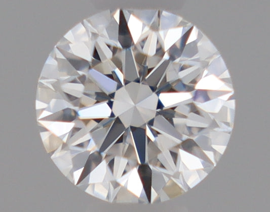 Natural Mined ROUND Diamond - 0.28 Carats, E Color, VVS1 Clarity - Timeless Beauty and Exceptional Brilliance - GIA Certified