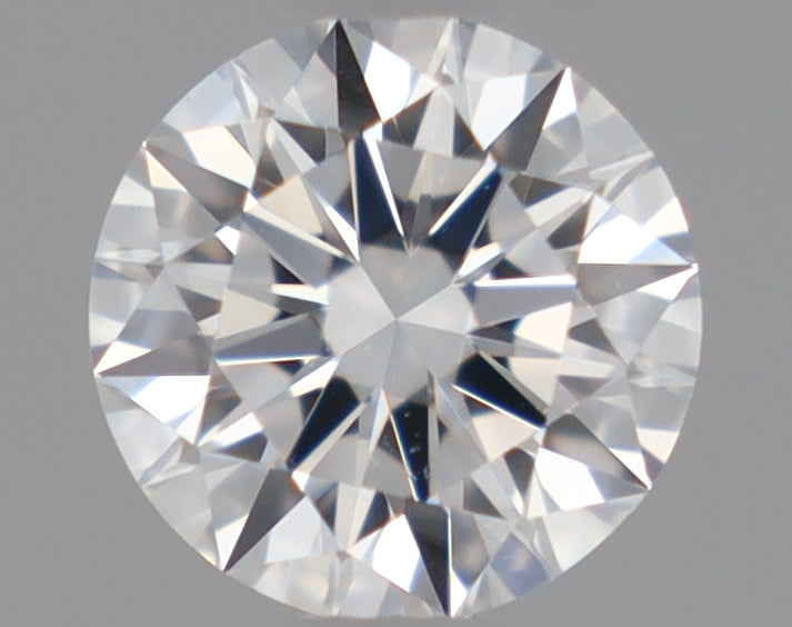 Natural Mined ROUND Diamond - 0.34 Carats, D Color, VVS2 Clarity - Timeless Beauty and Exceptional Brilliance - GIA Certified