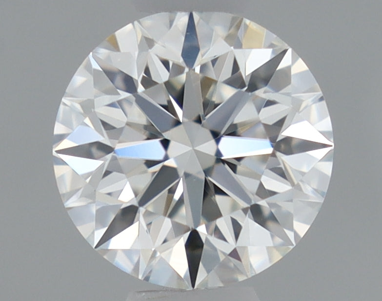 Natural Mined ROUND Diamond - 0.4 Carats, G Color, VVS2 Clarity - Timeless Beauty and Exceptional Brilliance - GIA Certified