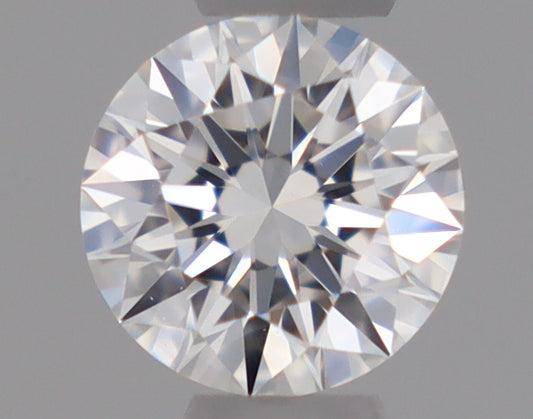 Natural Mined ROUND Diamond - 0.26 Carats, E Color, VVS2 Clarity - Timeless Beauty and Exceptional Brilliance - GIA Certified