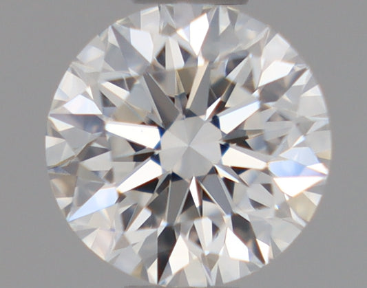 Natural Mined ROUND Diamond - 0.5 Carats, E Color, VVS2 Clarity - Timeless Beauty and Exceptional Brilliance - GIA Certified