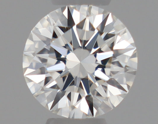 Natural Mined ROUND Diamond - 0.26 Carats, G Color, VVS1 Clarity - Timeless Beauty and Exceptional Brilliance - GIA Certified