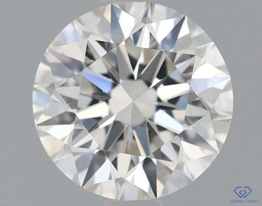 Natural Mined ROUND Diamond - 1.2 Carats, I Color, VVS1 Clarity - Timeless Beauty and Exceptional Brilliance - GIA Certified