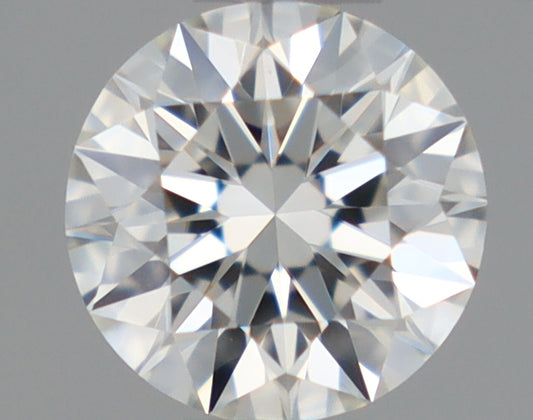 Natural Mined ROUND Diamond - 0.35 Carats, G Color, IF Clarity - Timeless Beauty and Exceptional Brilliance - GIA Certified