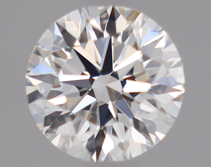 Natural Mined ROUND Diamond - 0.37 Carats, E Color, VS2 Clarity - Timeless Beauty and Exceptional Brilliance - GIA Certified
