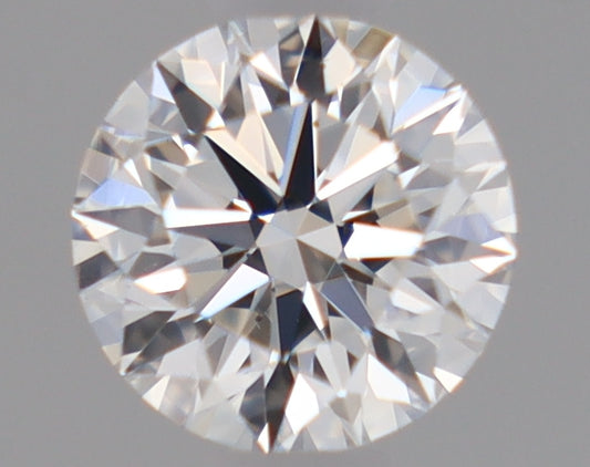 Natural Mined ROUND Diamond - 0.37 Carats, E Color, VS2 Clarity - Timeless Beauty and Exceptional Brilliance - GIA Certified
