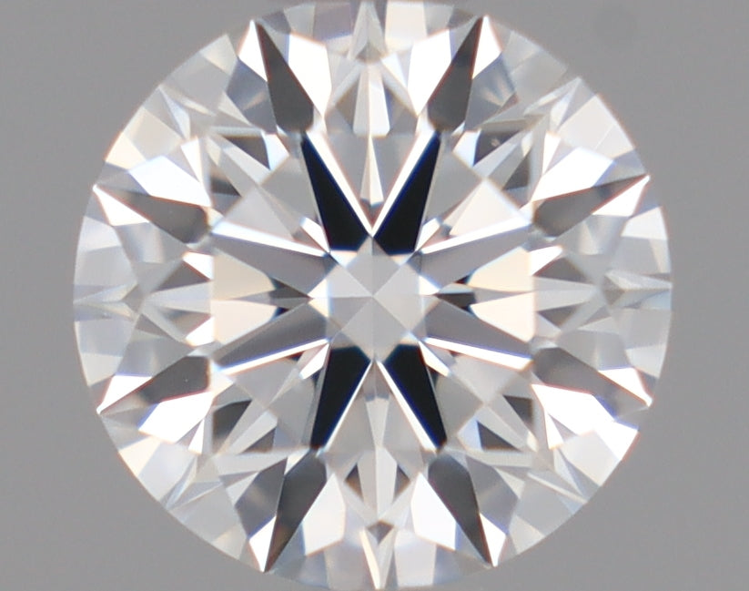 Natural Mined ROUND Diamond - 0.58 Carats, E Color, VVS2 Clarity - Timeless Beauty and Exceptional Brilliance - GIA Certified