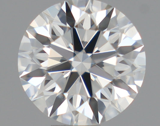 Natural Mined ROUND Diamond - 0.5 Carats, H Color, VS2 Clarity - Timeless Beauty and Exceptional Brilliance - GIA Certified