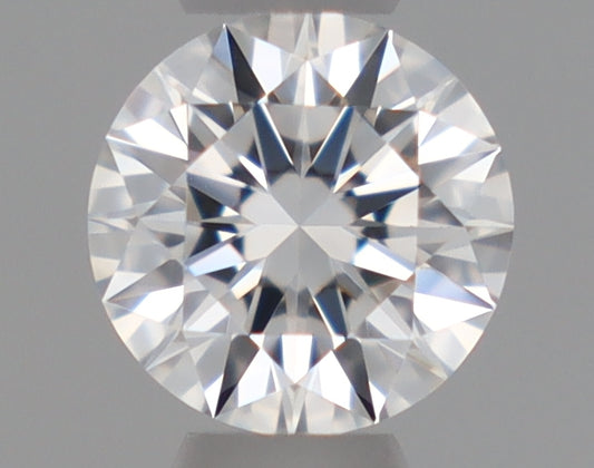 Natural Mined ROUND Diamond - 0.24 Carats, E Color, IF Clarity - Timeless Beauty and Exceptional Brilliance - GIA Certified