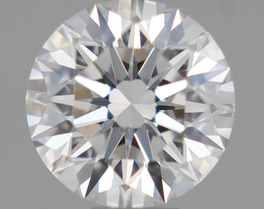 Natural Mined ROUND Diamond - 0.45 Carats, D Color, VVS2 Clarity - Timeless Beauty and Exceptional Brilliance - GIA Certified